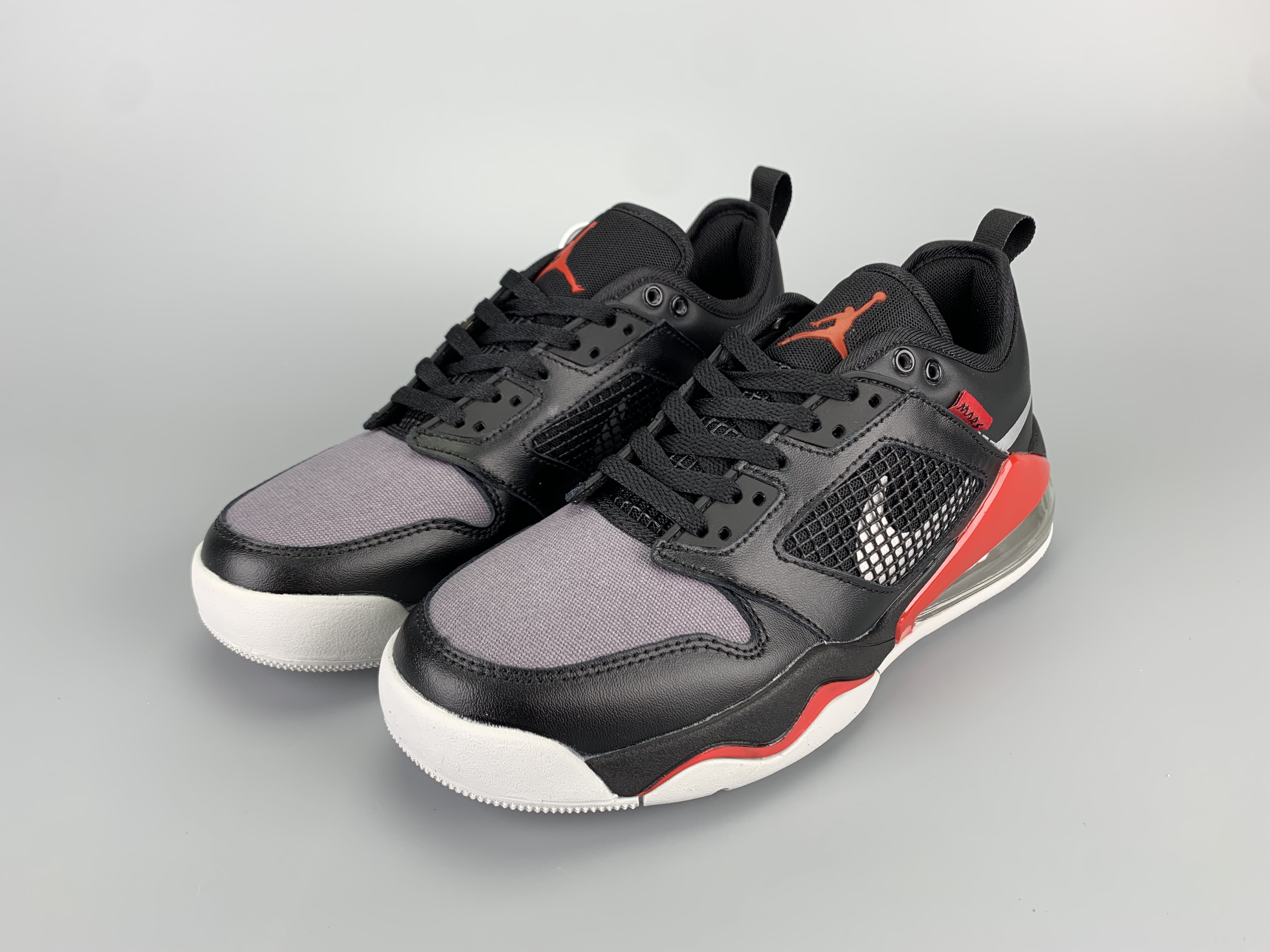 New Men Jordan Mars 270 Black Grey Red Shoes
